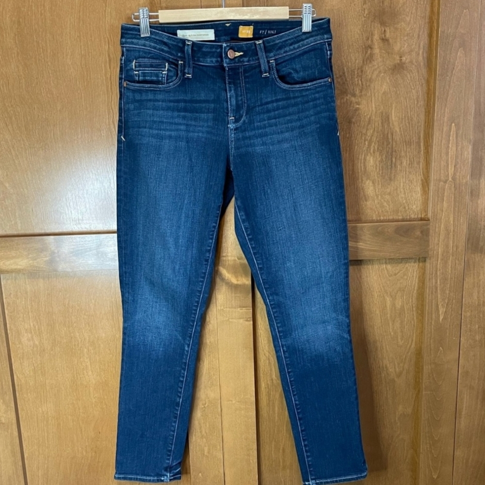 Anthropologie Pilcro and the Letterpress Skinny Jeans size 29 Dark Wash